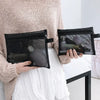 Breathable Mesh Makeup Bag Organizer - Multi-Purpose Travel Toiletry Pouch