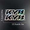 KYB Fork Suspension Decal Stickers for Motorcycles (2-Pack)