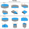 Foldable Pet Bath Tub with Quick-Drain Design
