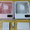 Tragbarer USB-Schreibtischventilator mit LED-Display