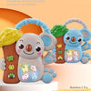 Koala musical animal piano toy with lights featuring various animal figures and random parts