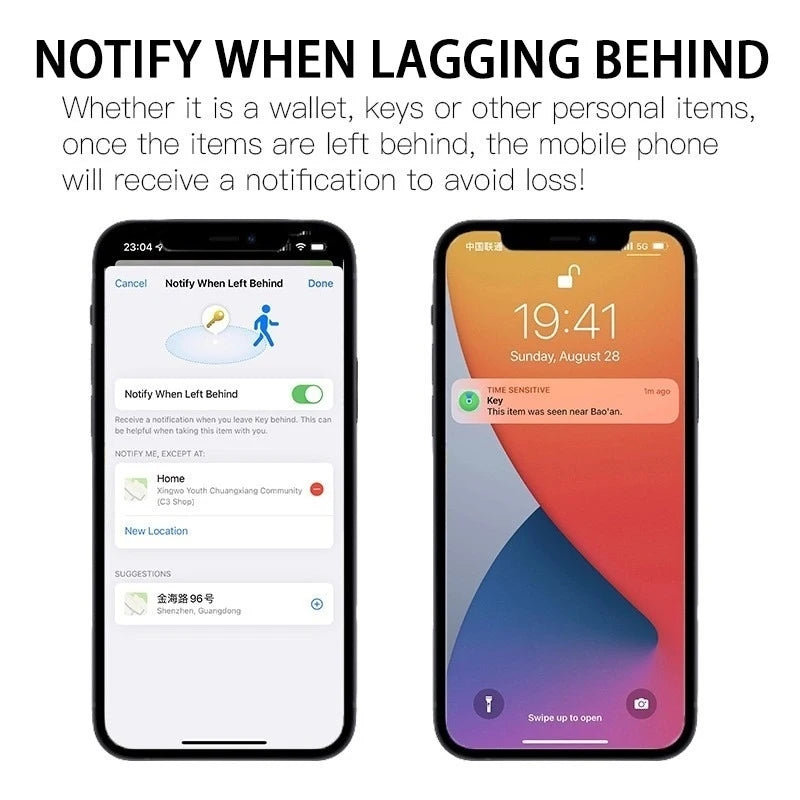 Slim Bluetooth Tracker for Keys, Wallets & Luggage