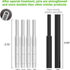 21-Piece Gunsmith Punch and Hammer Set with Bench Block