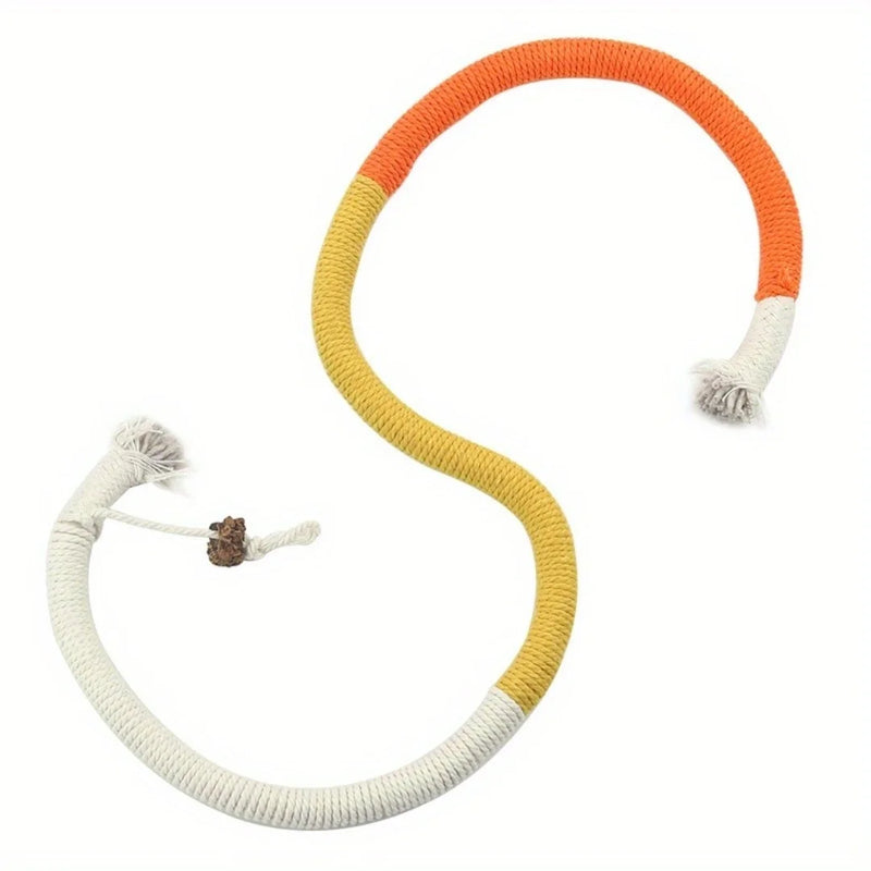 Natural Sisal Catnip Rope Toy for Cats