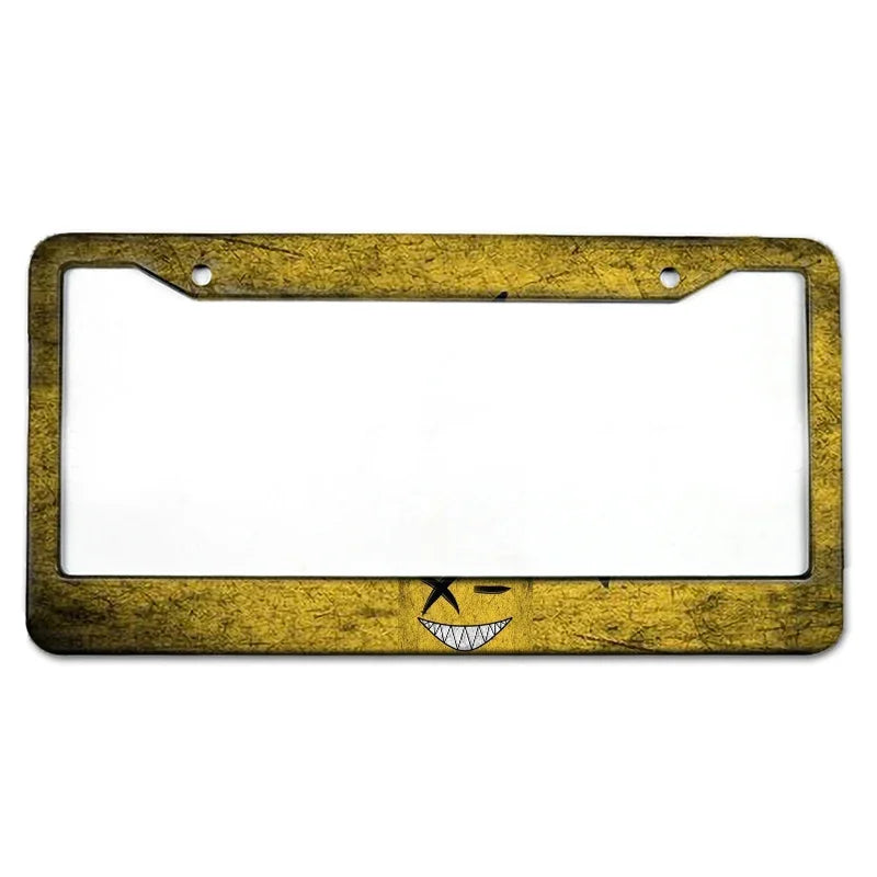 Custom Aluminum License Plate Frame with HD Design