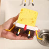 Cartoon Hanging Sponge Drain Rack for Kitchen & Bathroom