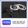 3m fiber optic cable 1 roll and 1m fiber optic cable 2 rolls for center console and doors