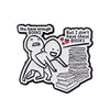 Just One More Chapter Enamel Pin for Book Lovers