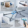 Foldable Magnetic Laptop Stand with Adjustable Height and Heat Dissipation