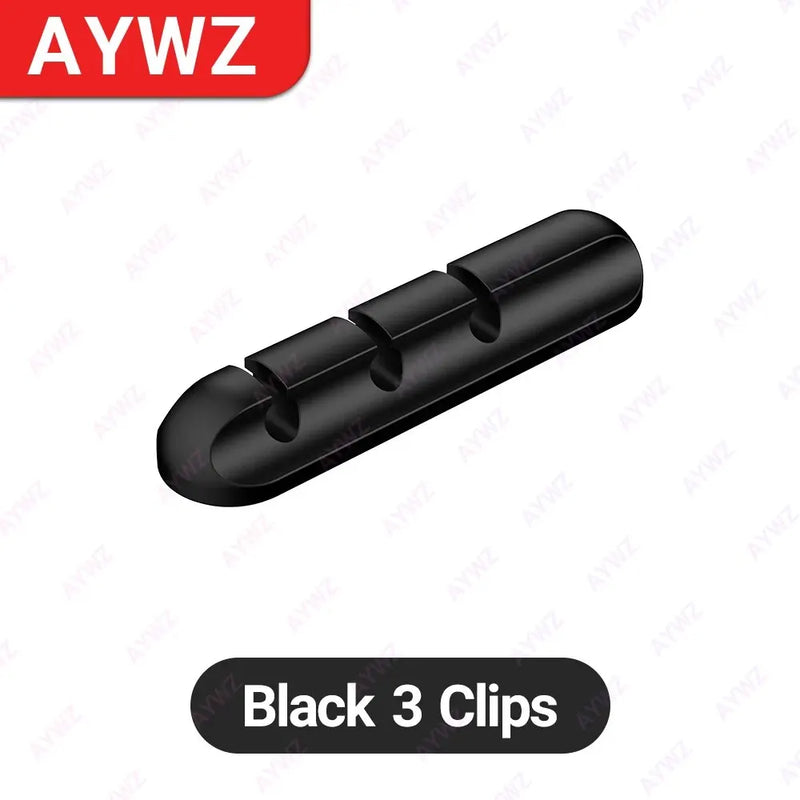 Clips Adhesivos para Gestión de Cables