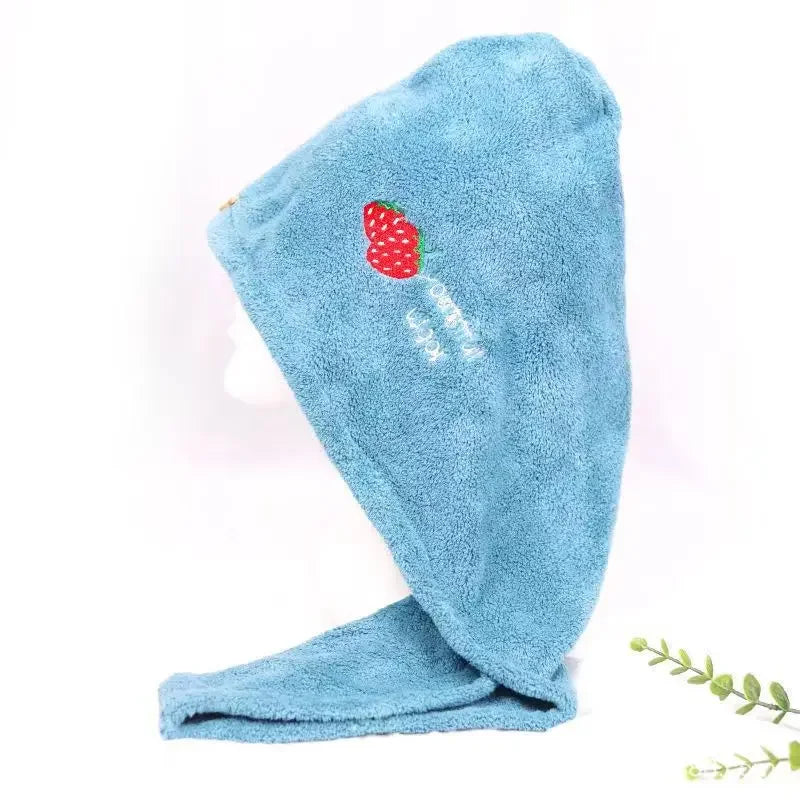 Ultra-Absorbent Microfiber Hair Towel for Quick Drying