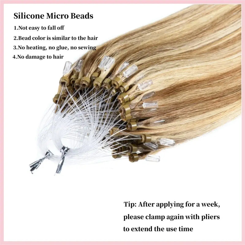 Micro Loop Remy Human Hair Extensions