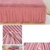 Plush Bed Skirt – Warm, Soft, and Elegant Bedding Essential
