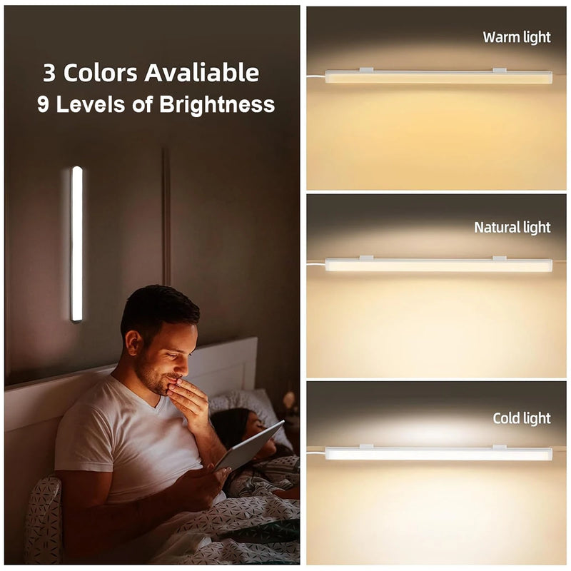 Dimmable USB LED Under-Cabinet Light with 3 Color Modes