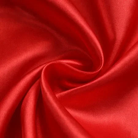 Premium Solid Satin Fabric by the Meter