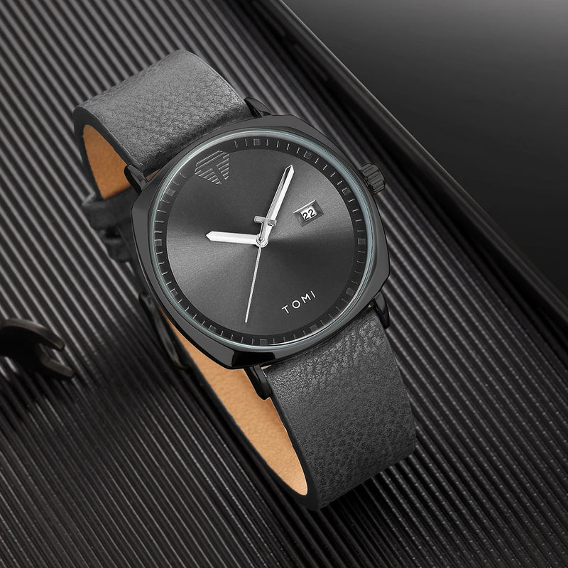 Classic Men's Watch, Wallet & Pen Gift Set
