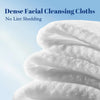 Large Disposable Face Towels – 40 Count, Soft & Thick for Gentle Cleansing