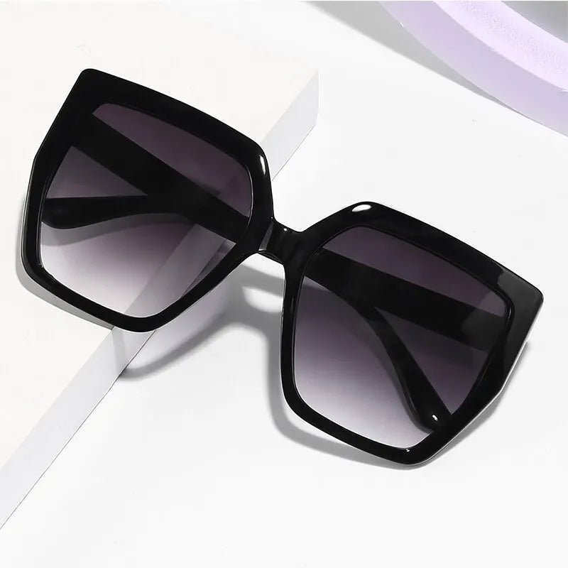 Vintage Oversized Square Sunglasses