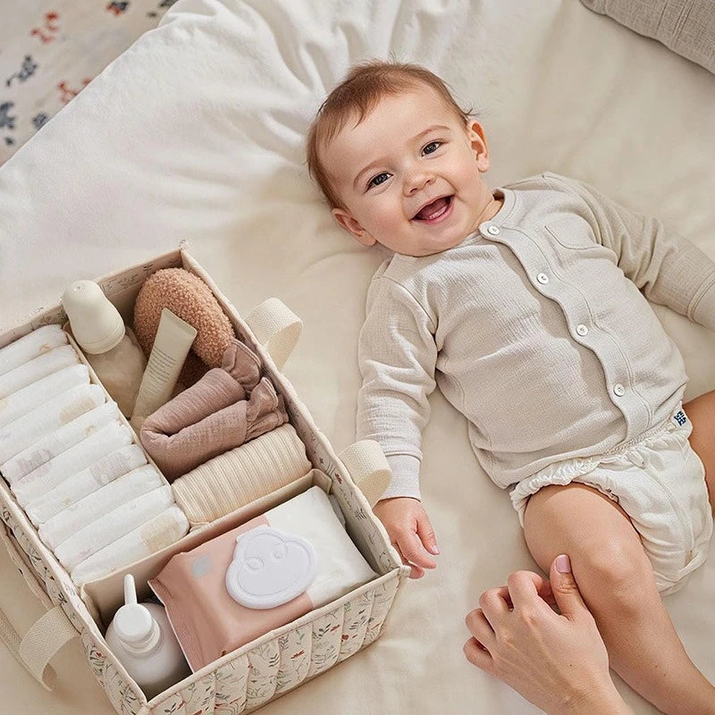 Cute Print Diaper Tote Bag for Travel