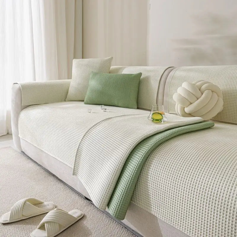Cooling Sofa Cover with Anti-Slip Backing