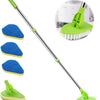 Adjustable Telescopic Cleaning Brush with Interchangeable Heads