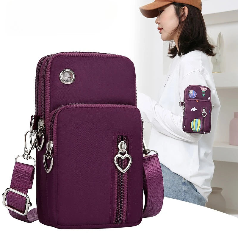 Slim Nylon Crossbody Bag for Everyday Essentials