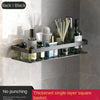 Space Aluminum Corner Bathroom Shelf