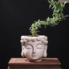 Buddha Head Resin Succulent Planter
