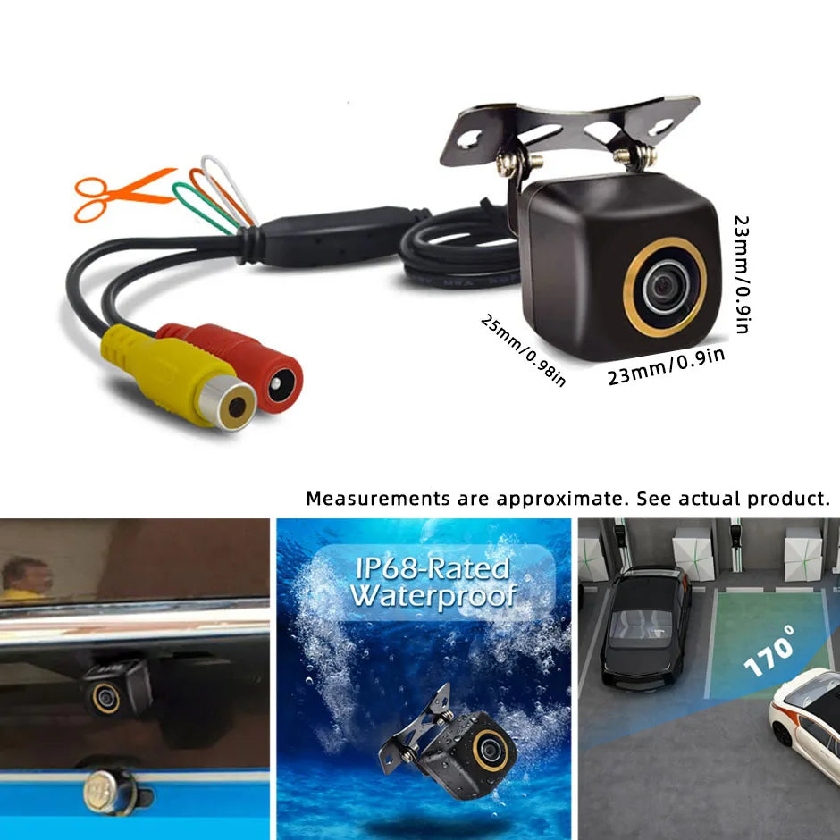 HD Backup Camera with 170° Wide View
