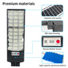 All-in-One Solar-LED-Straßenlaterne mit Fernbedienung