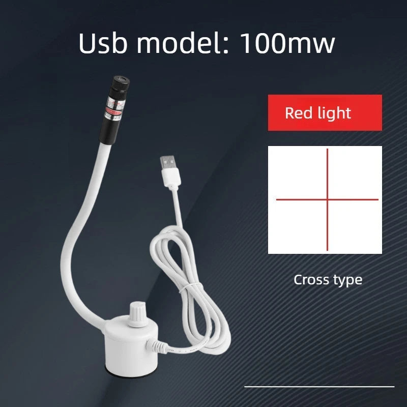 USB Laser Positioning Light with Magnetic Base