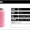 Flat Waxed Thread Spool for Leathercraft and DIY Projects
