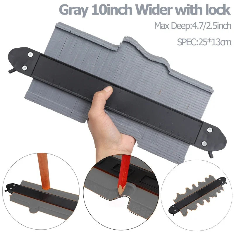 Profile Contour Gauge for Accurate Shape Duplication
