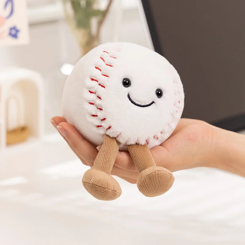Sport Plush Ball Pillow – Soft Stuffed Toy for Sports Fans