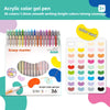 Acrylic Gel Pen Set with Sliding Tray