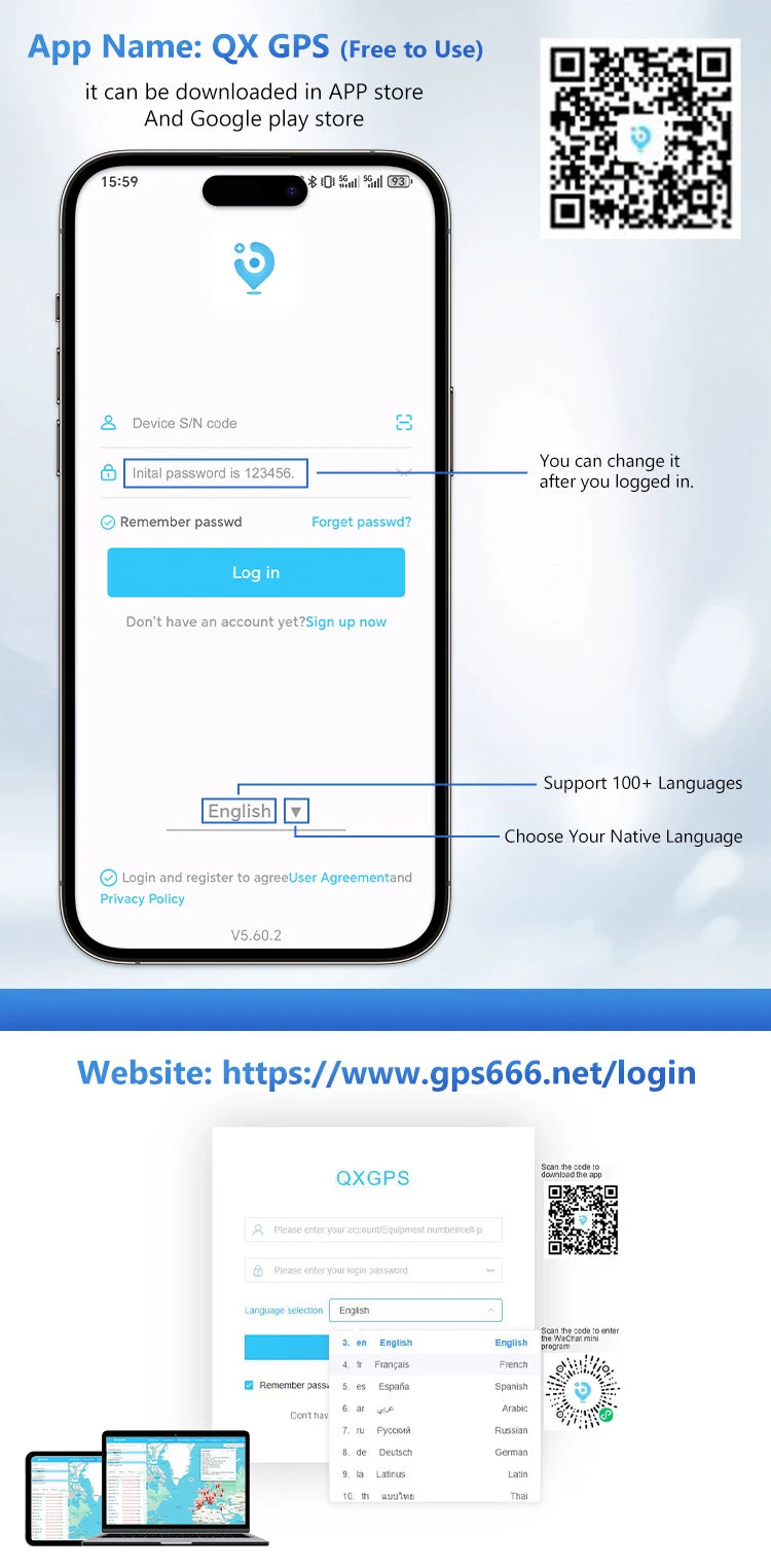 4G GPS Vehicle Tracker with Long Battery Life and Geo-Fence Alerts
