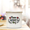 Tasses en émail pour cadeaux de la fête des Pères