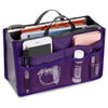 Nylon Handbag Organizer with Multiple Pockets
