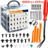 Universal Auto Trim Clip Assortment Kit – Plastic Push Rivets & Fasteners