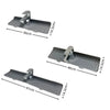 A silicone faucet splash mat used as a non-slip countertop water catcher, shown in various lengths.