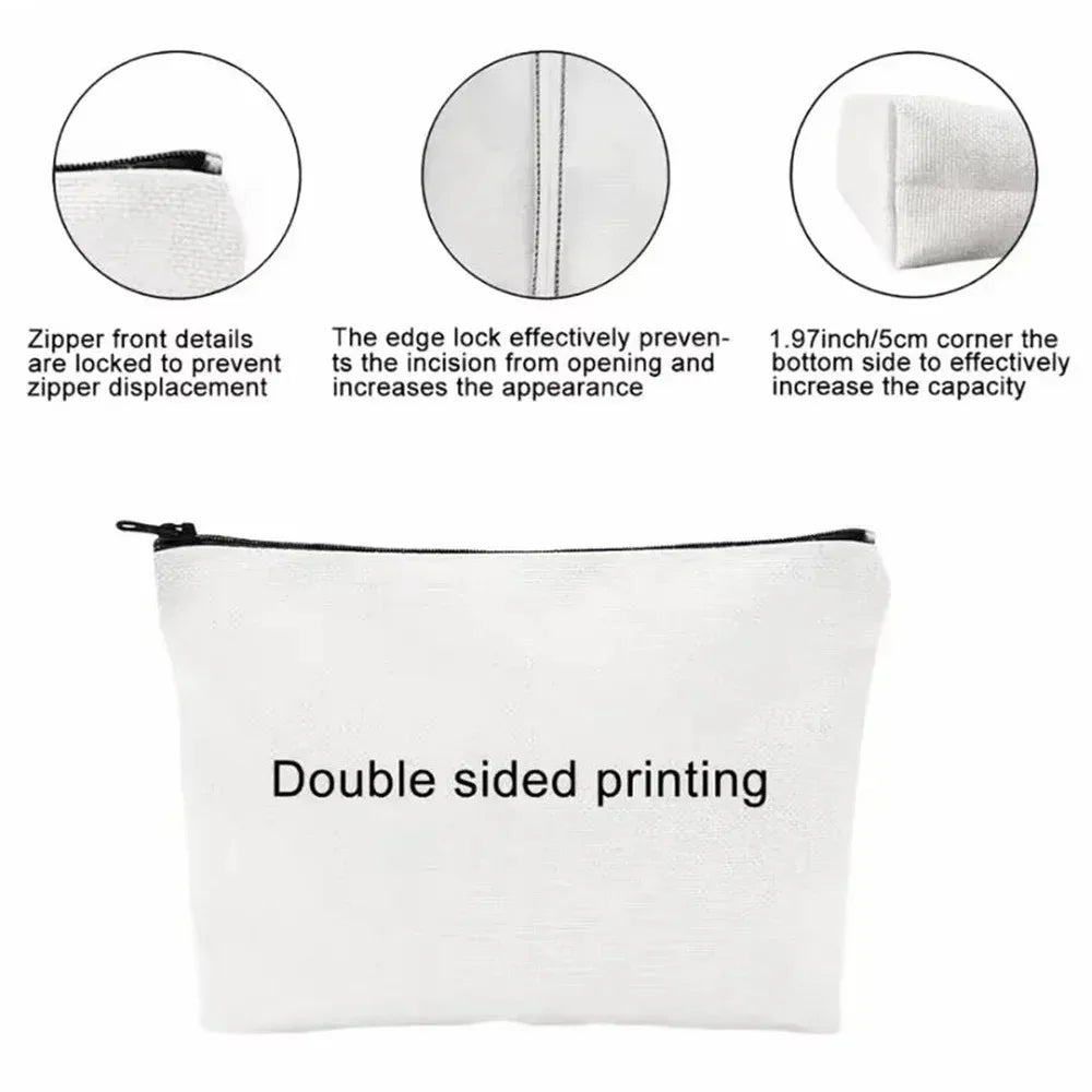 Nurse-Themed Makeup Bag with Medical Design
