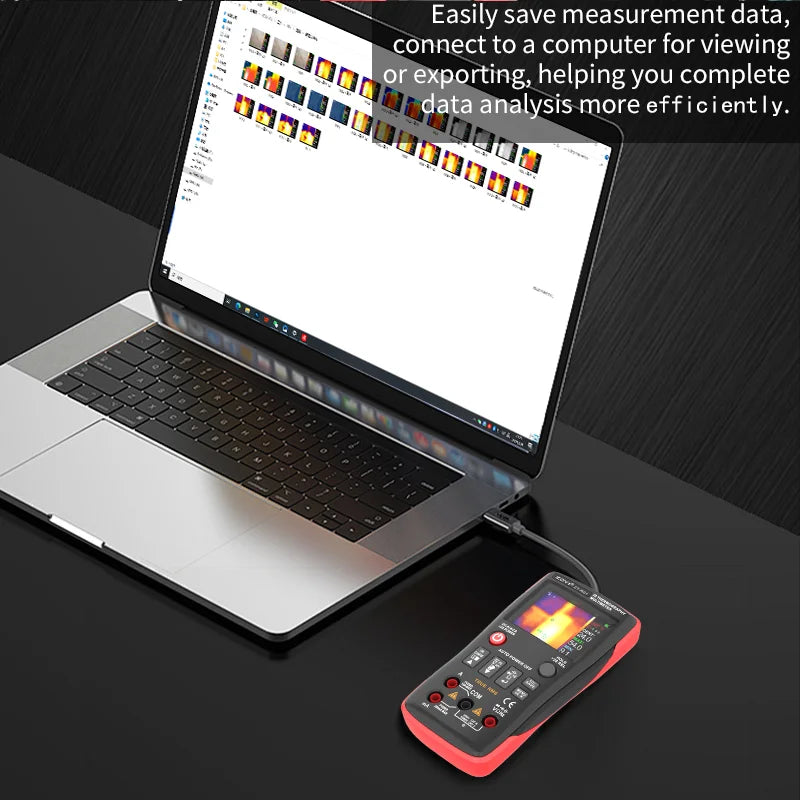 2-in-1 Thermal Imager and Multimeter for Electrical Diagnostics