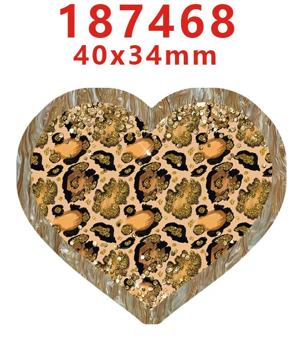Decorative Faith-Themed Resin Embellishments with Water Ripple Effect