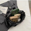 Y2K Retro Pleated Hobo Shoulder Bag