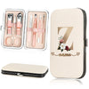 Portable Stainless Steel Manicure & Pedicure Set with Organizer Case
