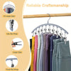 Space-Saving Closet Organizer with 10 Sturdy Clips