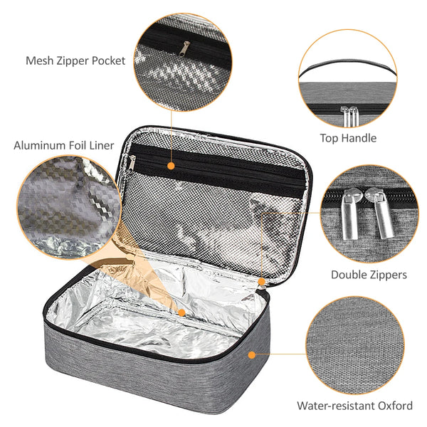 Kompakte isolierte Lunchbox-Tasche