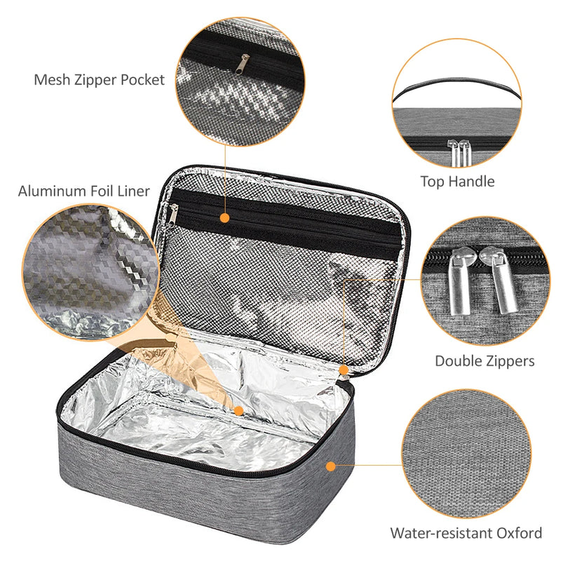 Kompakte isolierte Lunchbox-Tasche