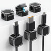 Magnetic Cable Management Clips for Desk & Wall
