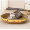 Oval Corrugated Cat Scratching Board